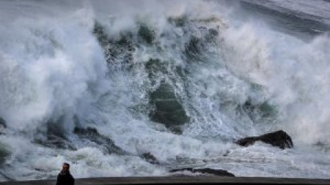 La borrasca Karine golpea casi todo el país con viento, lluvia y nieve