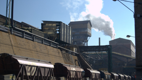 Trens de les mines de Súria. Imatge de Minas de Súria.