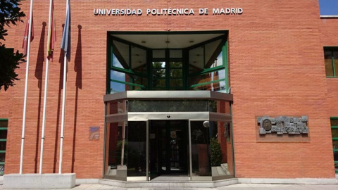 Fachada de la Universidad Politécnica de Madrid