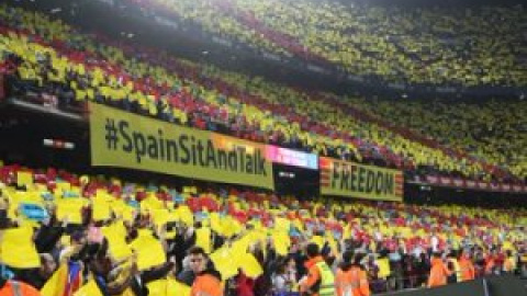 Impacte irregular de la mobilització del Tsunami Democràtic durant el Barça – Madrid