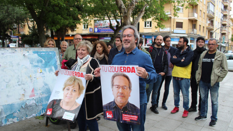 Paco Guarido, en el inicio de la campaña de las elecciones municipales del 26-M.