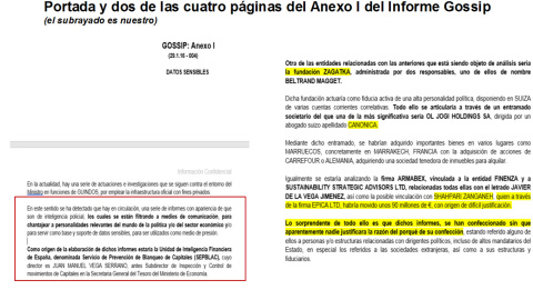 Anexo I del Informe Gossip