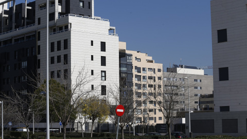 Bloque de viviendas en Madrid. E.P.