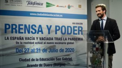 Casado asegura que "es vital saber qué es verdad y qué es mentira" en política pese a que dirigentes del PP propagaron bulos durante la pandemia