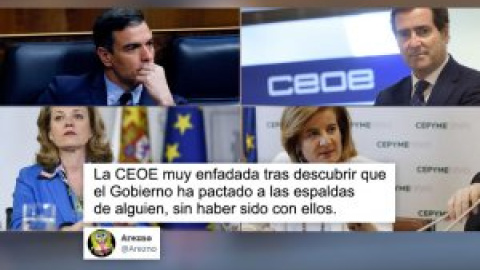 "Toda reforma laboral que moleste a la CEOE es una buena reforma laboral": los tuiteros analizan el enfado de los empresarios