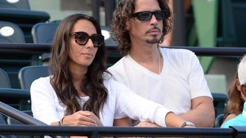 Chris Cornell y su esposa. EUROPA PRESS