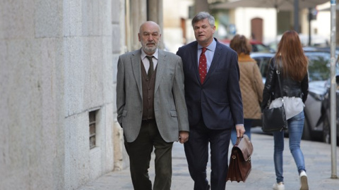 El juez Miguel Florit a su llegada al Tribunal Superior de Justicia de Baleares. | Europa Press