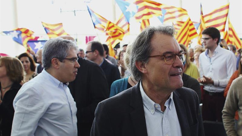 Artur Mas, en Barcelona hace unos días. EFE/Alejandro García