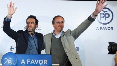 Borja Semper y Alfonso Alonso en una imagen de archivo / EFE