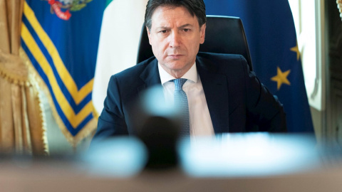 El primer ministro italiano, Giuseppe Conte.-EFE