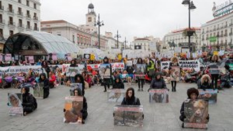 Miles de personas salen a la calle en toda España para pedir una ley que proteja a los perros de caza