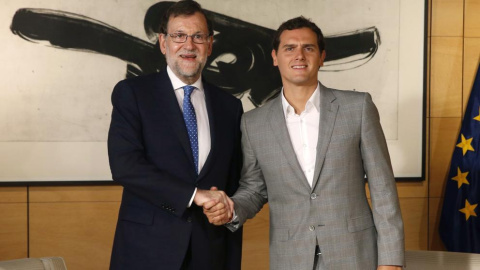 Mariano Rajoy y Albert Rivera.