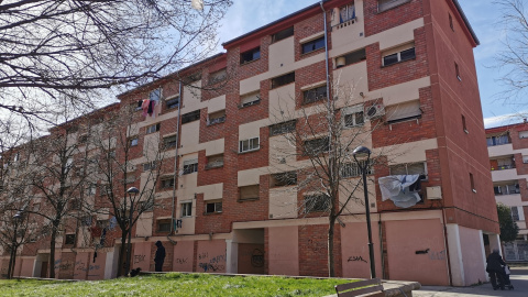 Bloque de viviendas de La Mariola, barrio de Lleida. QUERALT CASTILLO CEREZUELA