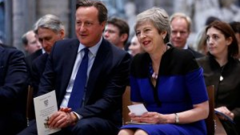 Y tras el brexit... Cameron y May se hacen de oro