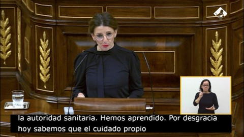 Díaz defiende nunca ir a trabajar enfermo por miedo a ser despedido