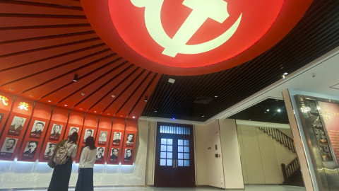 Museo que conmemora el Tercer Congreso del Partido Comunista (PCCh) en Cantón, China.