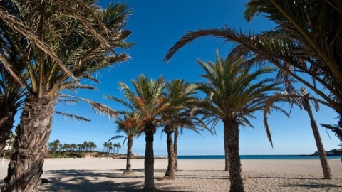 Una playa de València. Europa Press