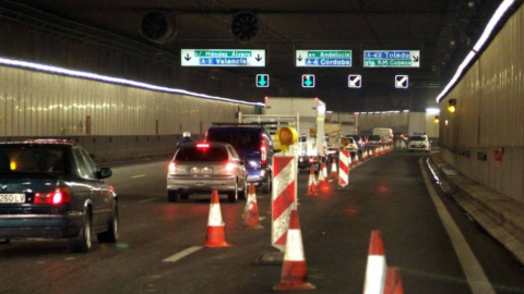 Obras en la M-30 / EFE