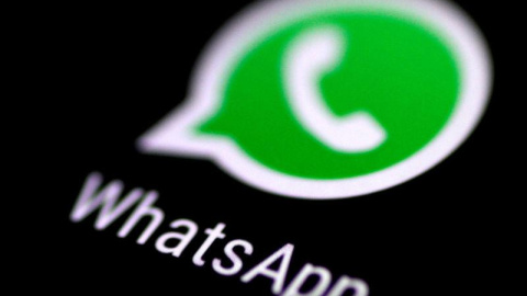 La aplicación de mensajería WhatsApp. Reuters