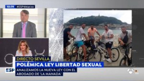 Críticas a 'Espejo Público' por recurrir al abogado de 'La Manada' para analizar la ley de Libertad Sexual