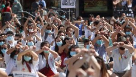 Los MIR madrileños continúan su huelga este lunes aunque sin manifestación