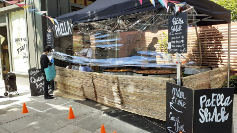 Street paella en Londres / Conxa Rodríguez