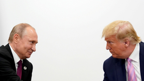 Putin y Trump en una imagen de archivo. REUTERS