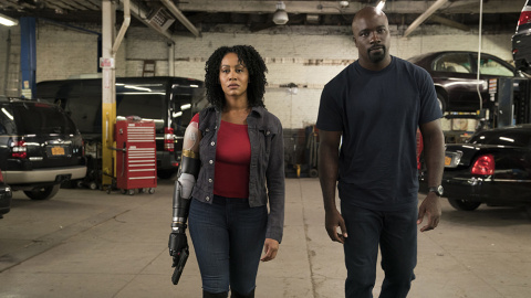 Escena de la serie 'Luke Cage'.