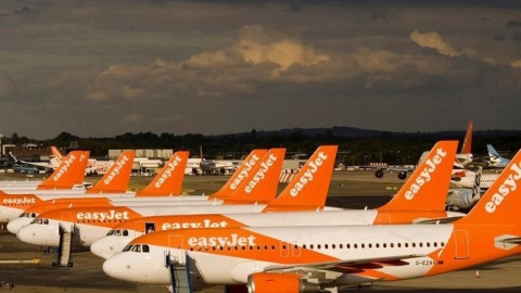 EasyJet es la compañía que ha dejado a los seguidores del Madrid sin poder ver la final de la Champions en Cardiff. EUROPA PRESS