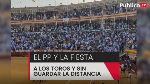 A los toros sin guardar la distancia de seguridad