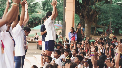 Imagen de 'Summercamp Battambang', uno de los proyectos galardonados con los Premios al Voluntariado Universitario de la Fundación Mutua Madrileña.