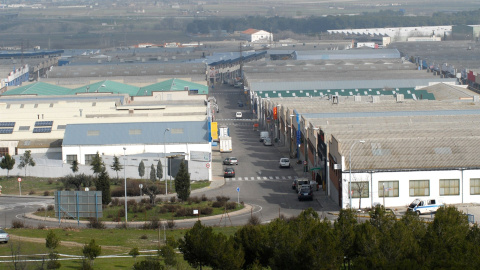 Vista del Poligono Cobo Calleja, en la localidad madrileña de Fuenlabrada. E.P.