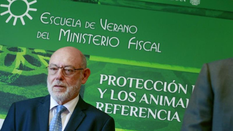 El fiscal general del Estado, José Manuel Maza, este viernes / EFE