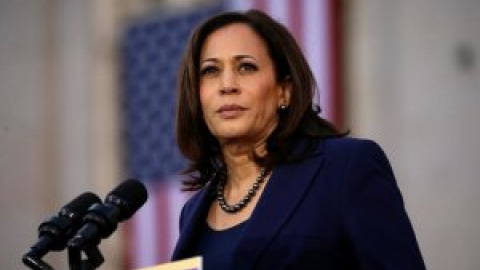 La senadora Kamala Harris, la elección de Joe Biden para candidata a vicepresidenta de EEUU