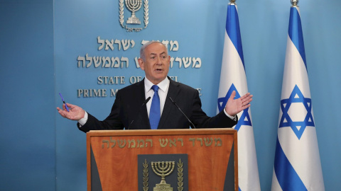 El primer ministro de Israel, Benjamin Netanyahu. - EFE