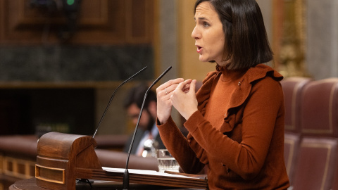 La secretaria general de Podemos, Ione Belarra, en el Congreso de los Diputados. Imagen de archivo. Eduardo Parra / Europa Press