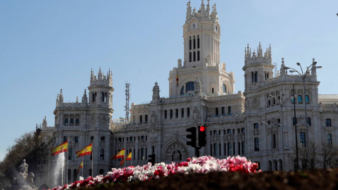 Palacio de Comunicaciones, obra de Antonio Palacios. / EFE