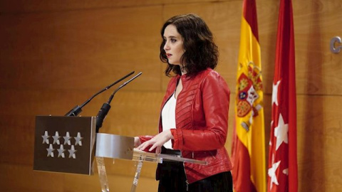 Imagen de recurso de la presidenta de la Comunidad de Madrid, Isabel Díaz Ayuso. - COMUNIDAD DE MADRID - Archivo