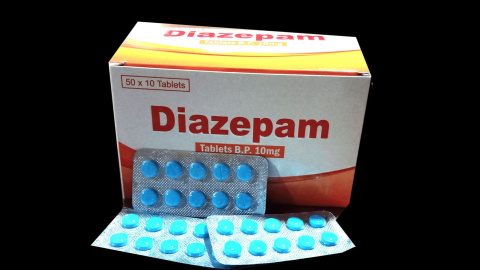  Una caja de Diazepam