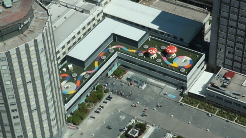 Foto aérea del Hospital de La Paz en Madrid. EUROPA PRESS