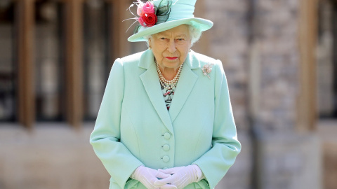 La Reina Isabel II de Gran Bretaña, tras un acto en el Castillo de Windsor. REUTERS/Chris Jackson/Pool