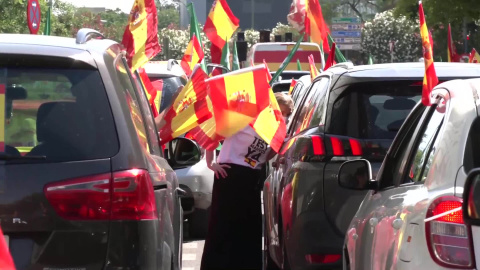 Vox convoca una caravana de vehículos en Sevilla "Por España y su libertad"