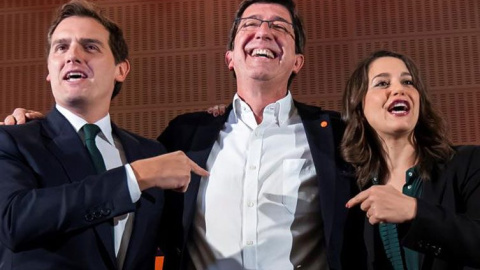 Rivera, Marín y Arrimadas.