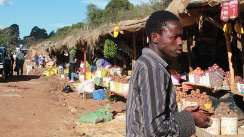 El precio de los alimentos se ha disparado en los mercados de Nanyuki (Pablo L. Orosa)