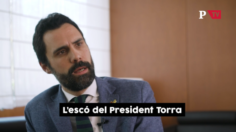 Entrevista Roger Torrent 4 - escó Torra