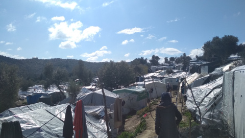 Campo de Refugiados de Moria, Lesbos. JESÚS CUEVAS.