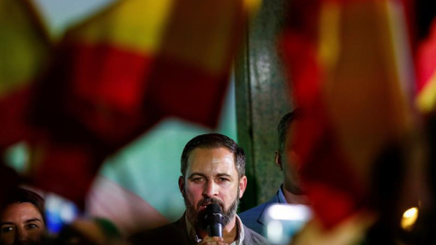 El líder de Vox, Santiago Abascal. - EFE