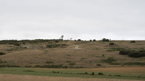 El pozo número 31, en La Lora. GEMA RODRIGO