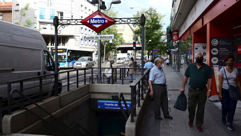 Puente de Vallecas será uno de los escenarios de las protestas contra el confinamiento. / EFE