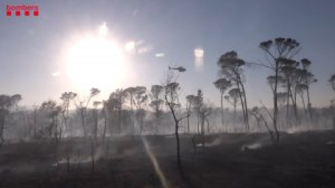 Incendio en Caldes de Malavella